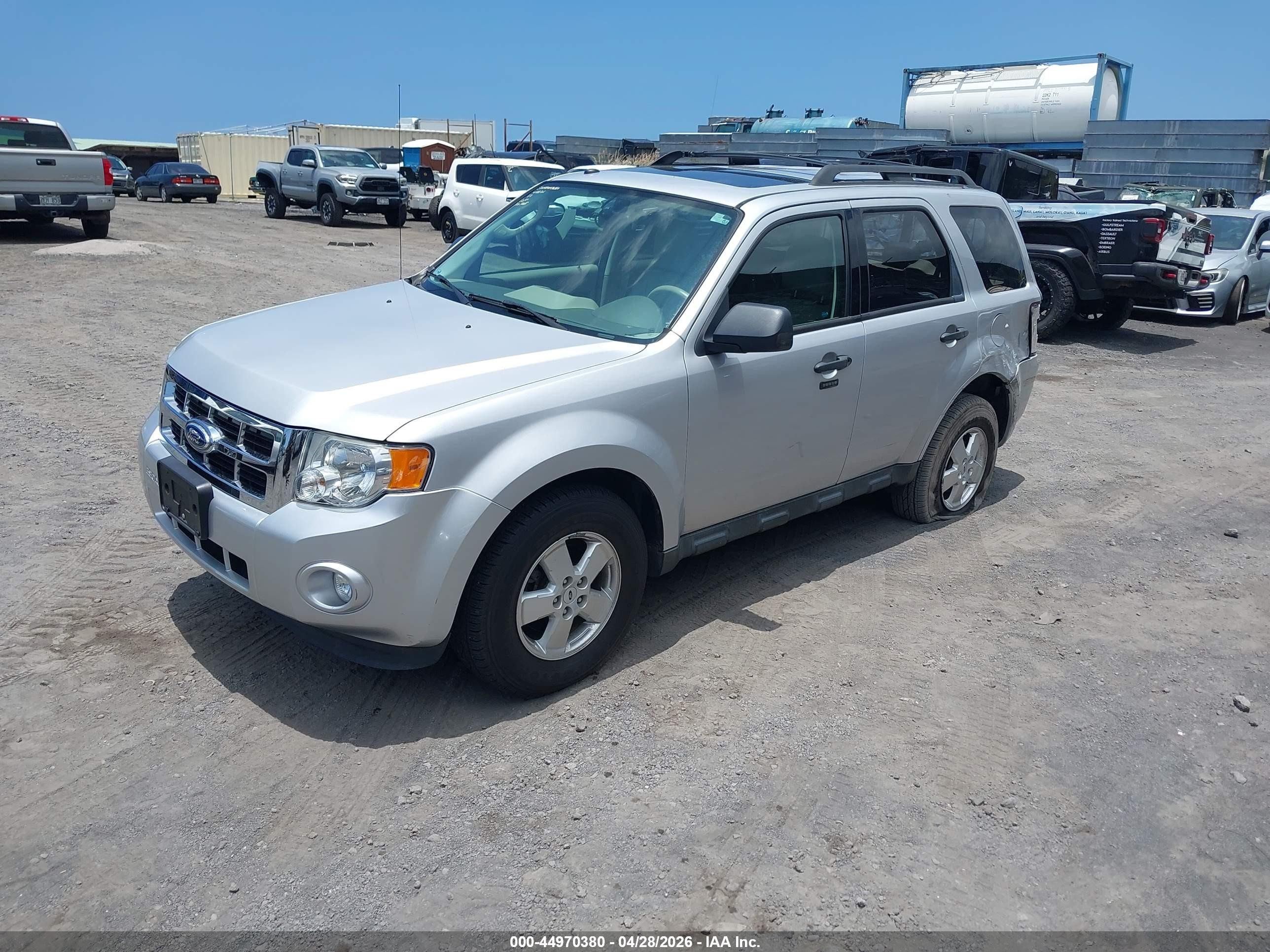 2012 Ford Escape Xlt Silver vin: 1FMCU9DGXCKA65911