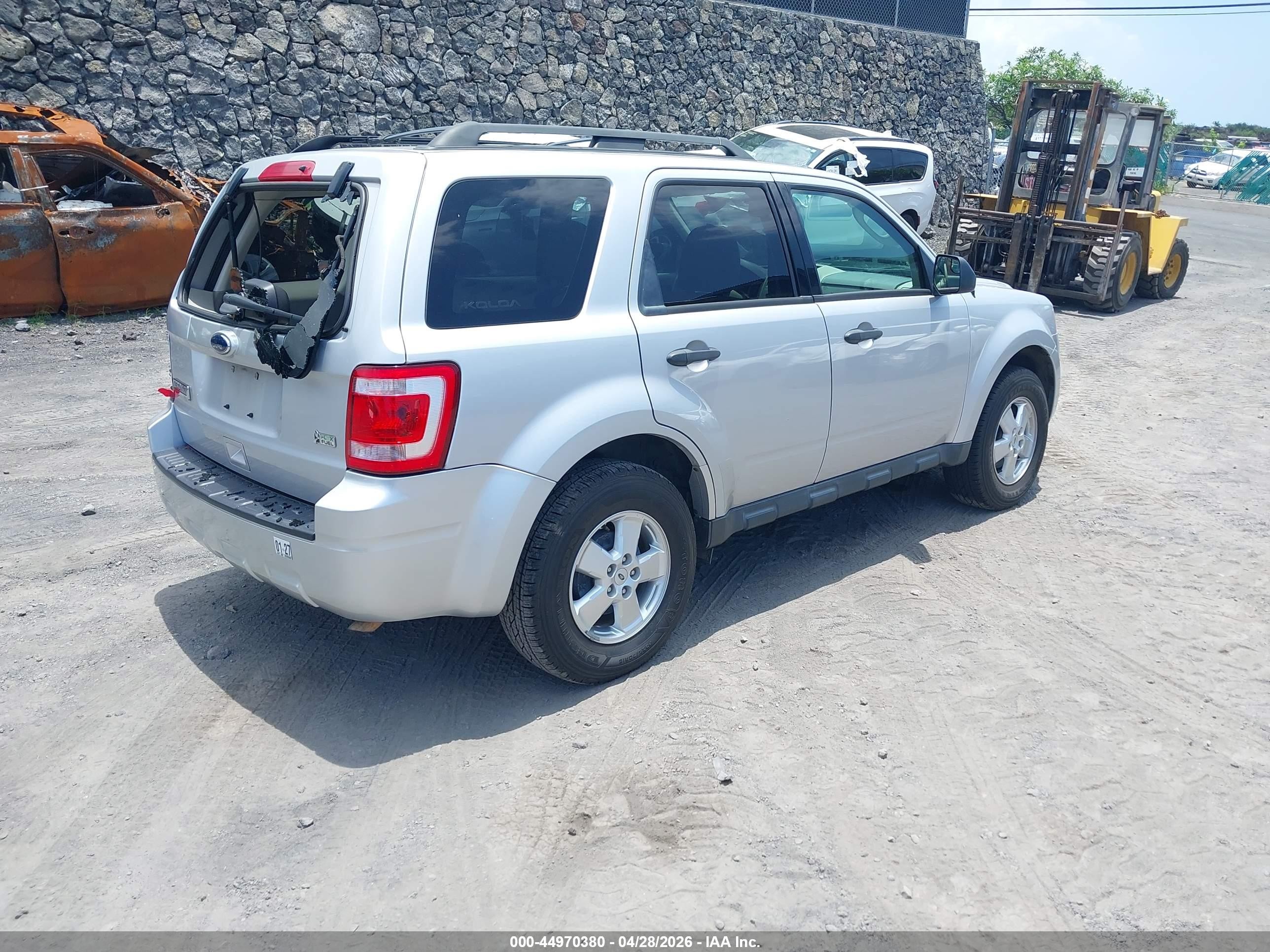 2012 Ford Escape Xlt Silver vin: 1FMCU9DGXCKA65911
