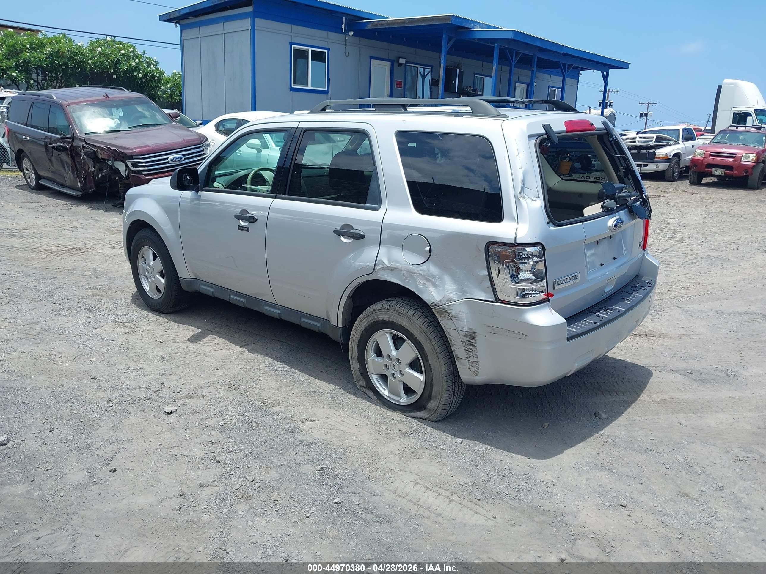 2012 Ford Escape Xlt Silver vin: 1FMCU9DGXCKA65911