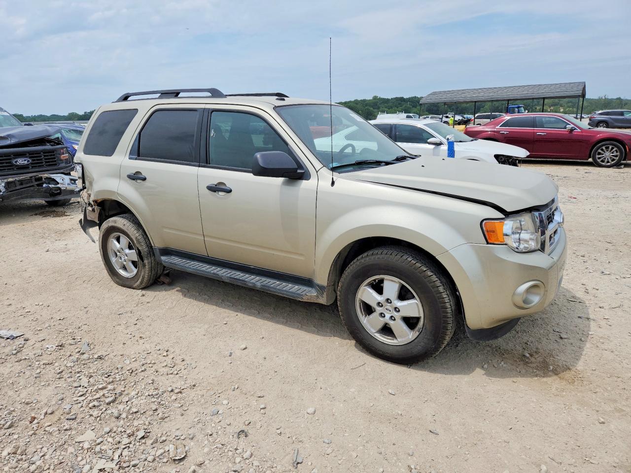 2012 Ford Escape Xlt Cream vin: 1FMCU9DGXCKB31132