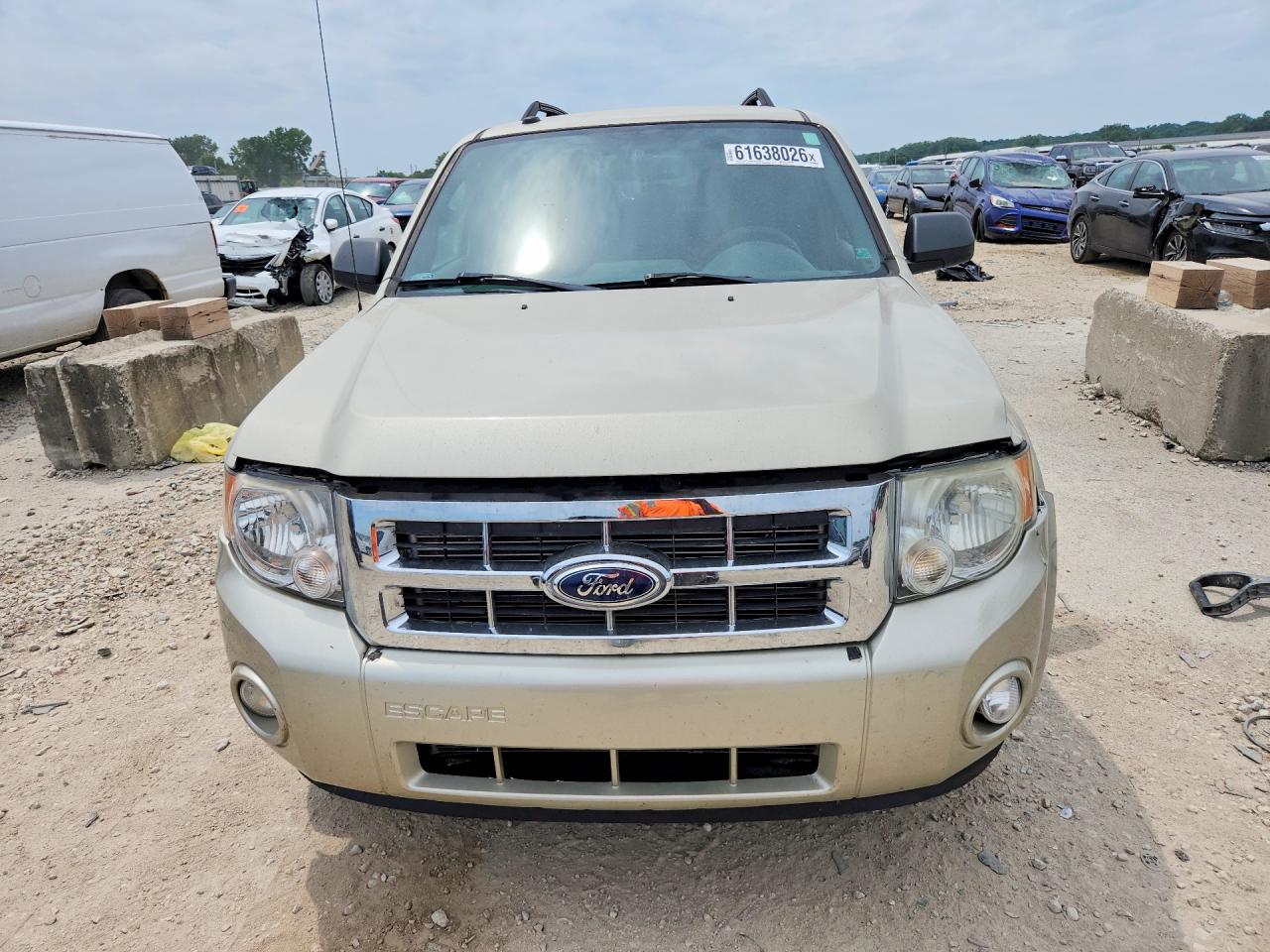 2012 Ford Escape Xlt Cream vin: 1FMCU9DGXCKB31132