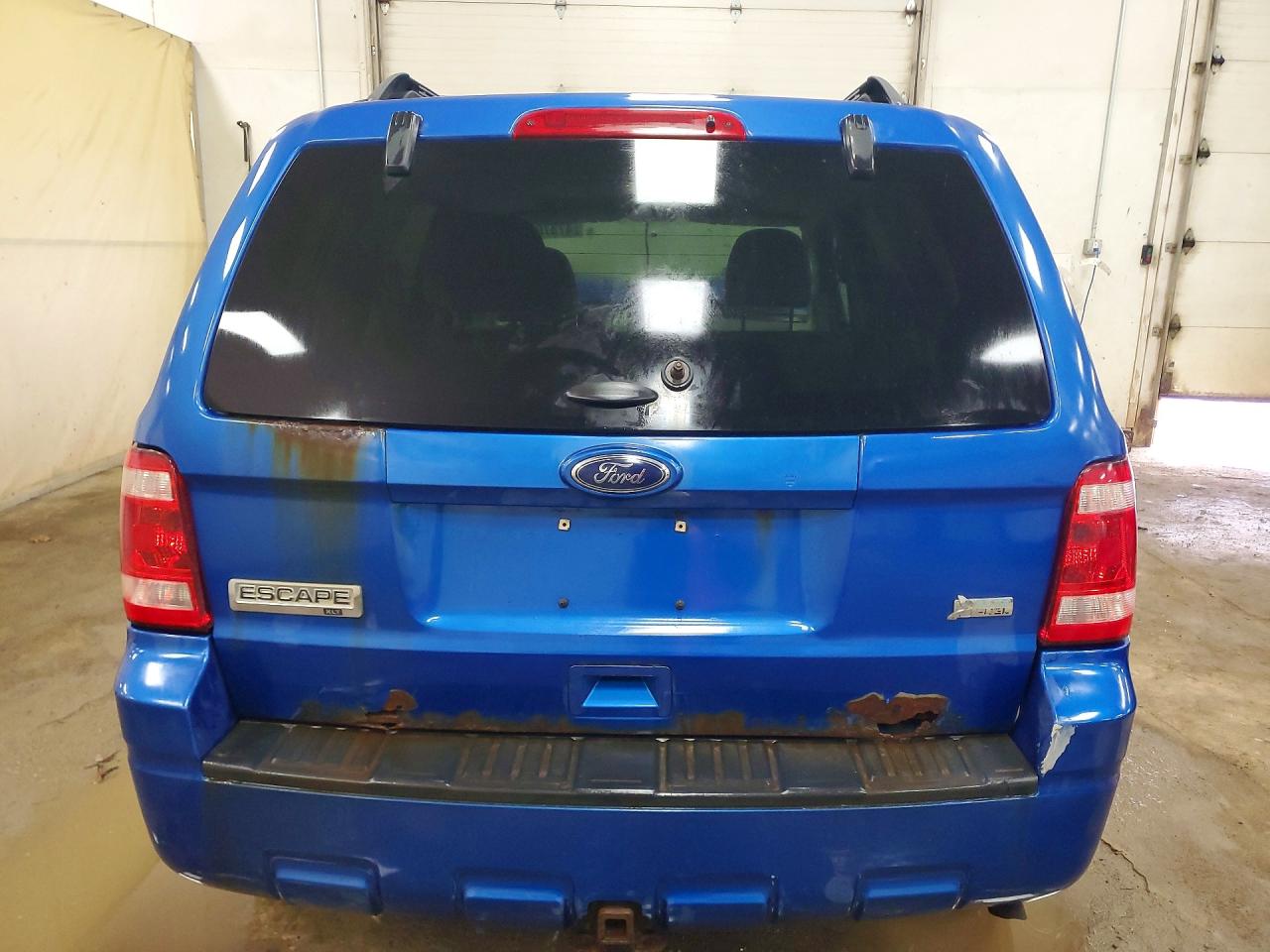2012 Ford Escape Xlt Blue vin: 1FMCU9DGXCKB40302