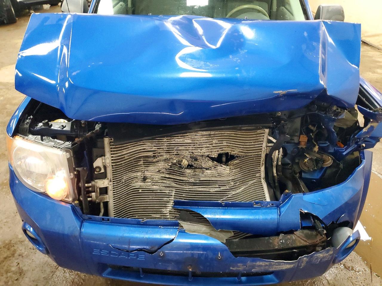 2012 Ford Escape Xlt Blue vin: 1FMCU9DGXCKB40302