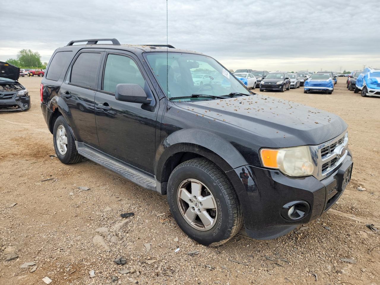 2012 Ford Escape Xlt Black vin: 1FMCU9DGXCKB50246