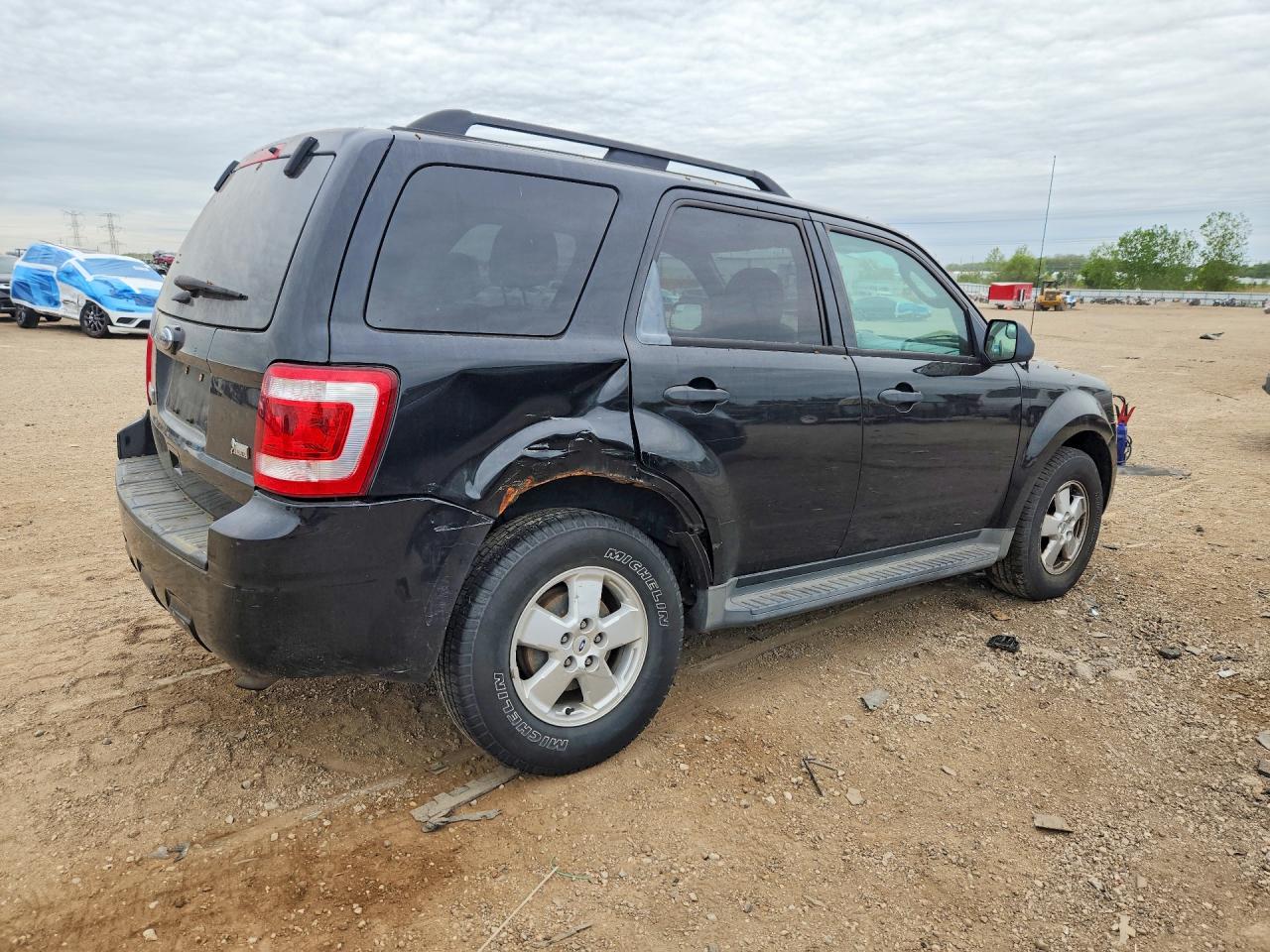 2012 Ford Escape Xlt Black vin: 1FMCU9DGXCKB50246