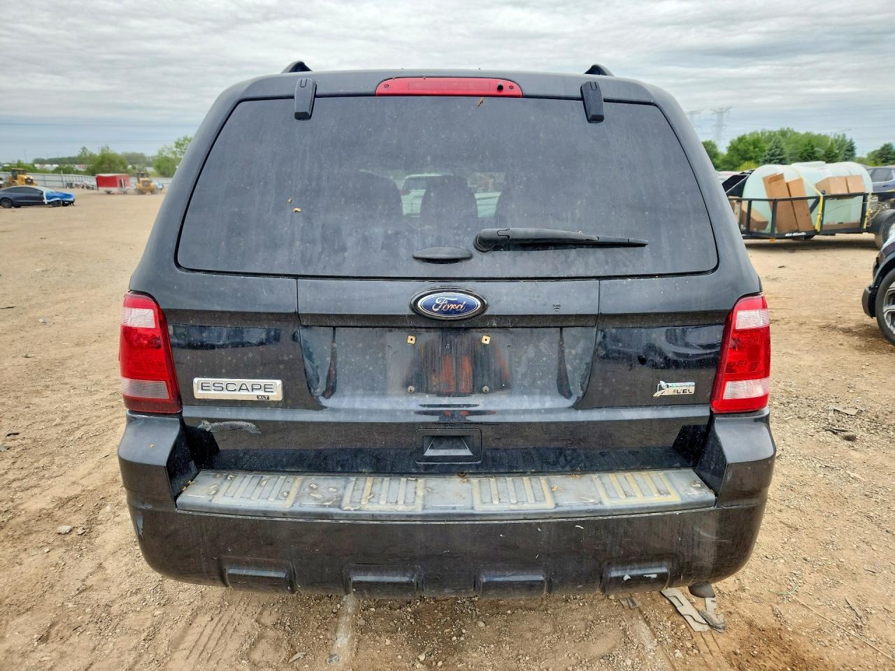 2012 Ford Escape Xlt Black vin: 1FMCU9DGXCKB50246