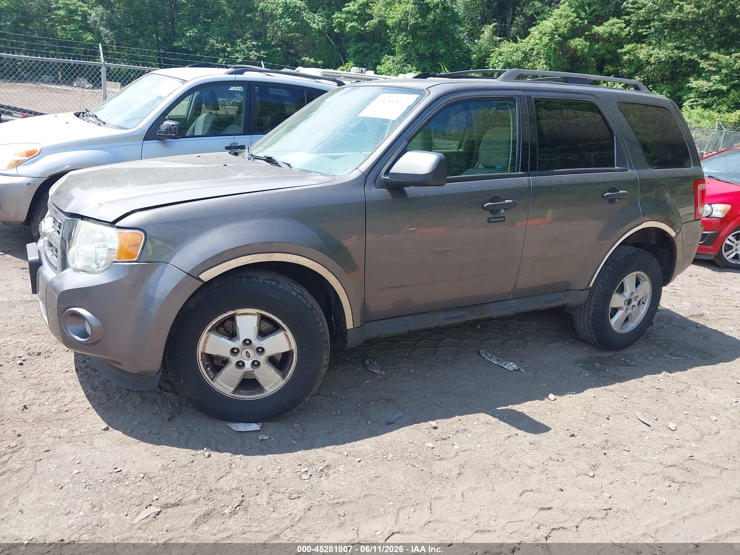 2012 Ford Escape Xlt Gray vin: 1FMCU9DGXCKC72945