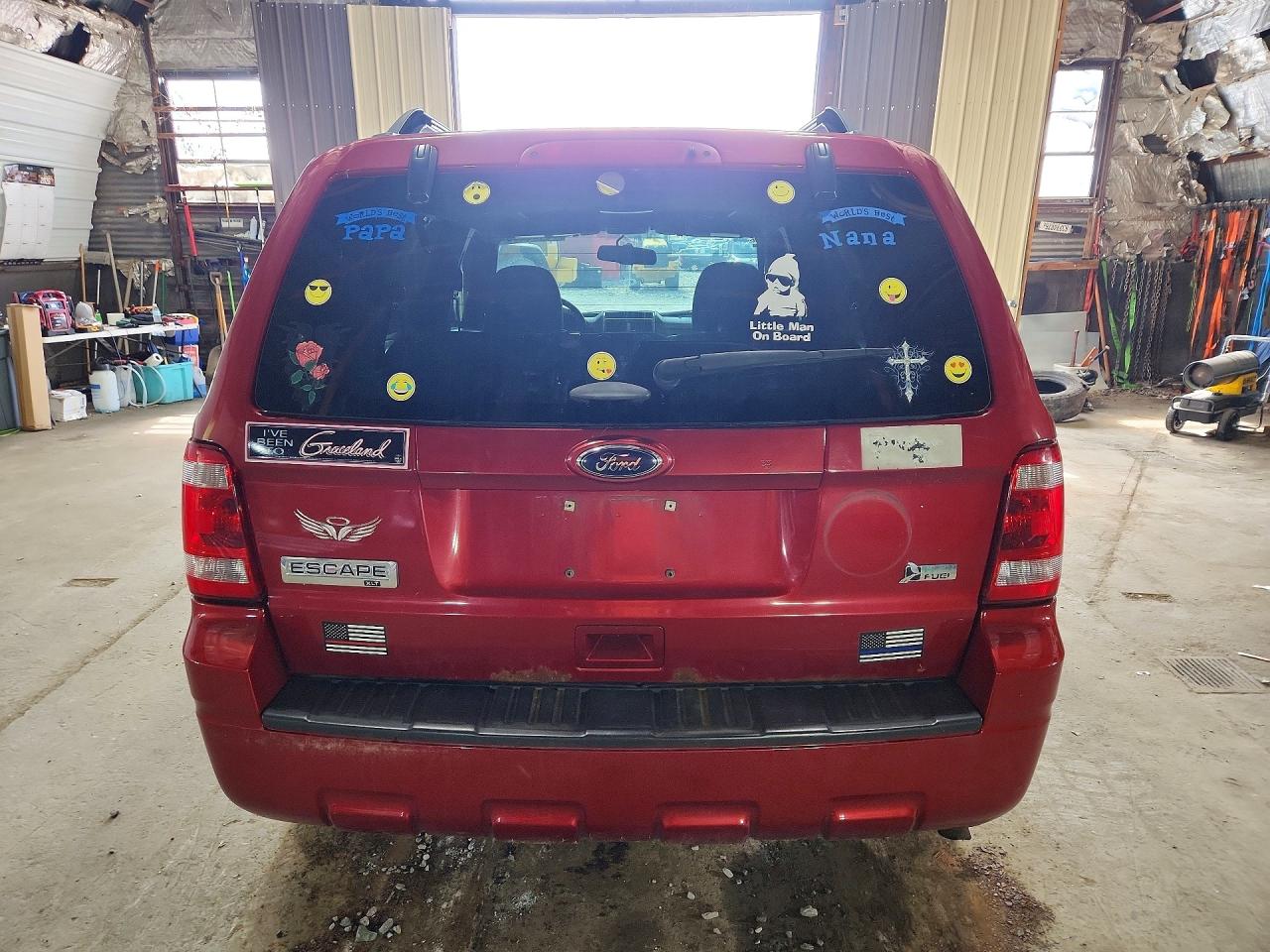 2012 Ford Escape Xlt Красный vin: 1FMCU9DGXCKC74324