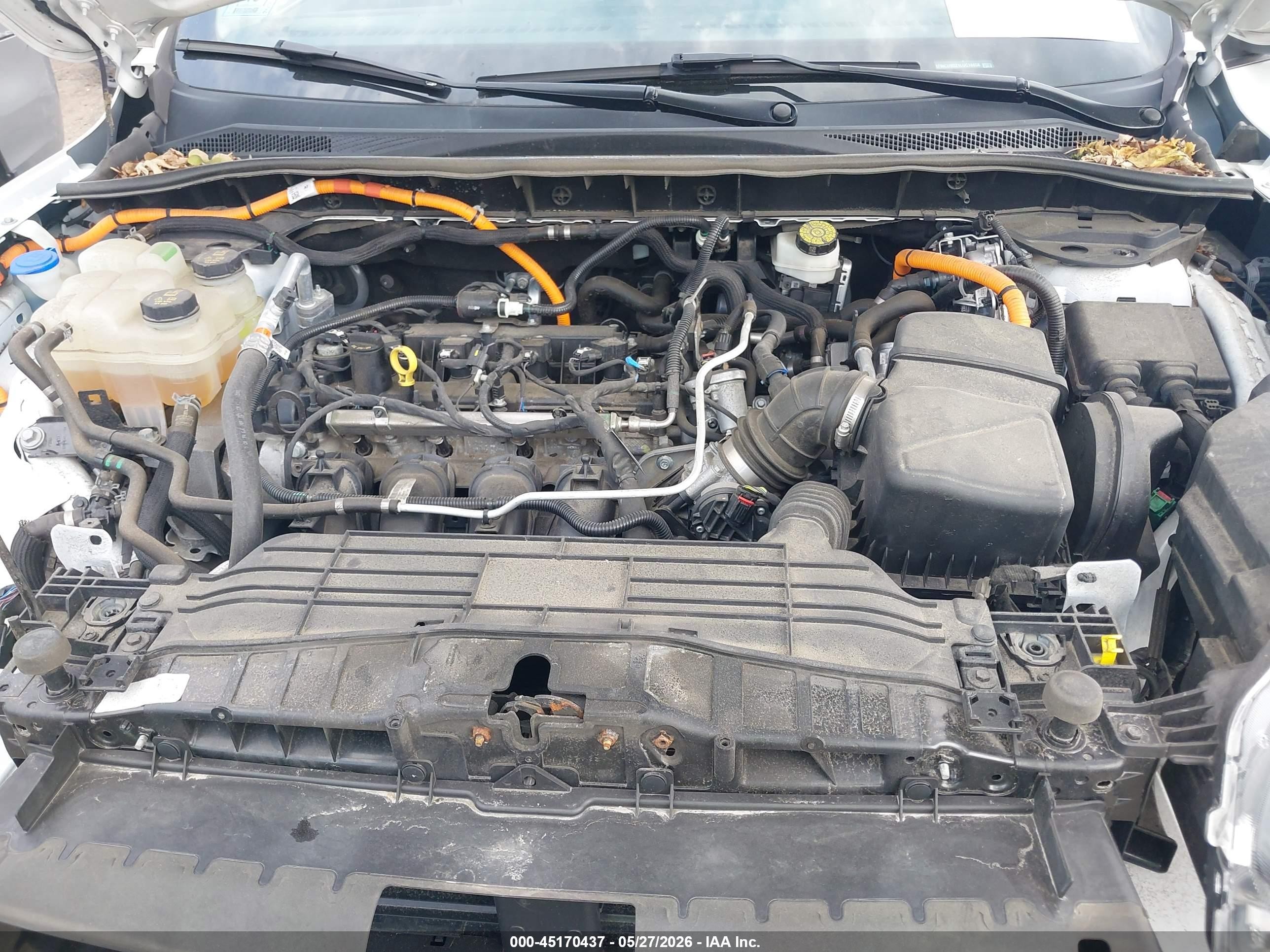 2020 Ford Escape Titanium Hybrid White vin: 1FMCU9DZ1LUC18858