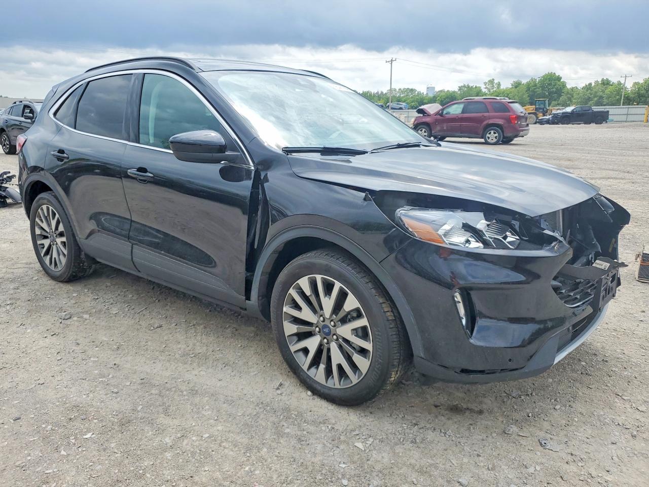 2022 Ford Escape Titanium Black vin: 1FMCU9DZ5NUA09528