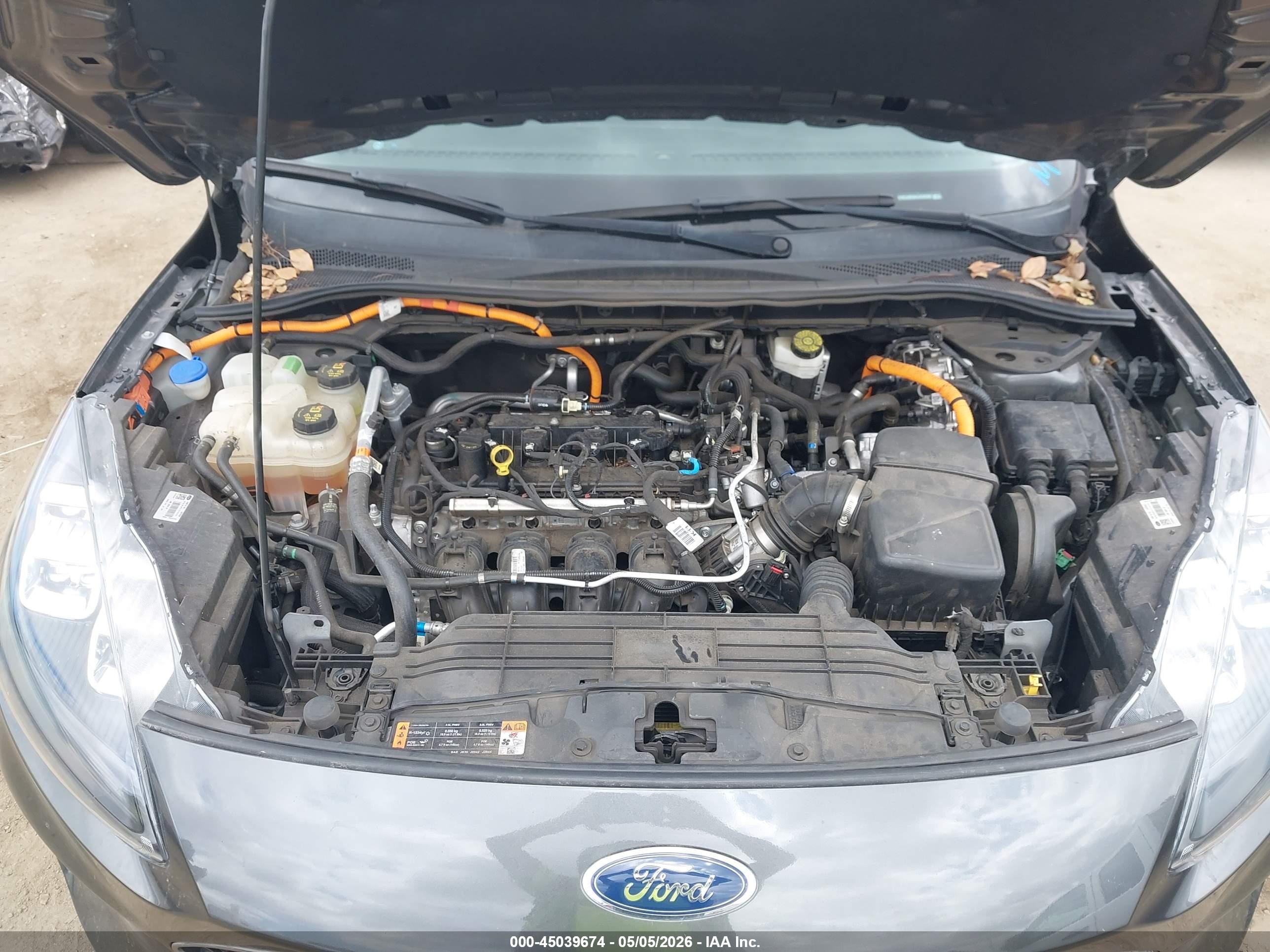 2020 Ford Escape Titanium Hybrid Gray vin: 1FMCU9DZ6LUC32593