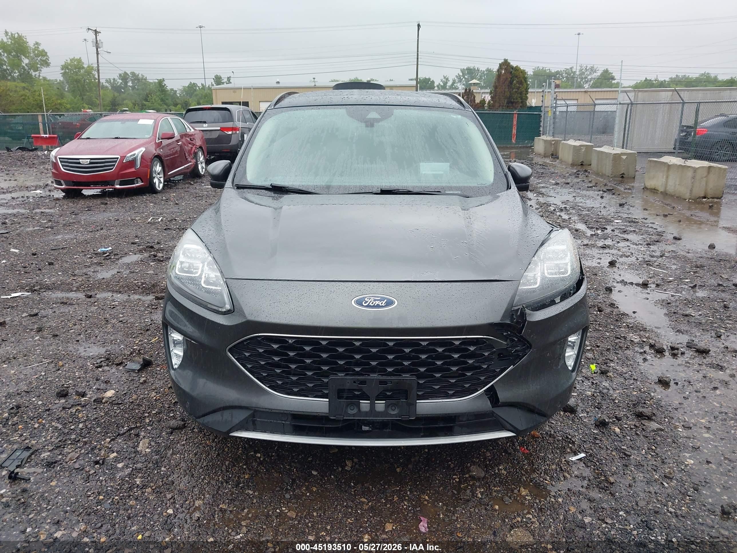 2020 Ford Escape Titanium Hybrid Gray vin: 1FMCU9DZ8LUB12584