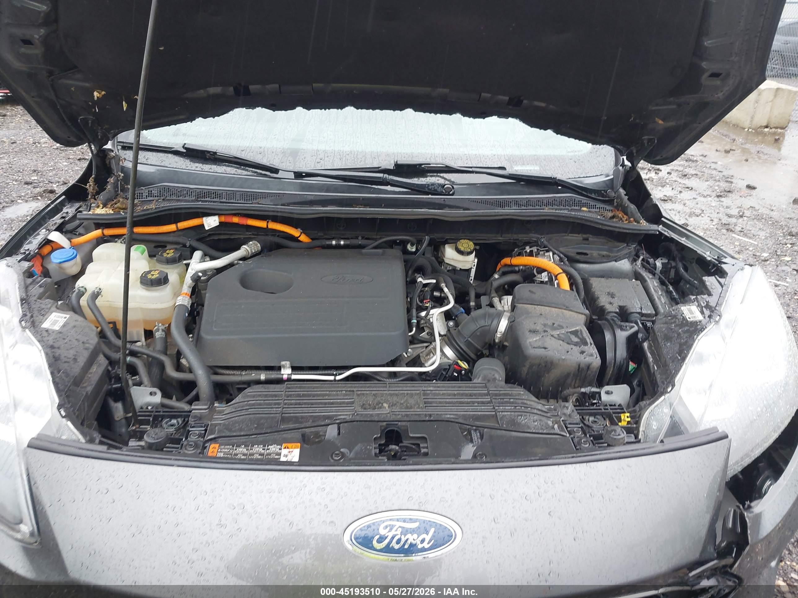 2020 Ford Escape Titanium Hybrid Gray vin: 1FMCU9DZ8LUB12584
