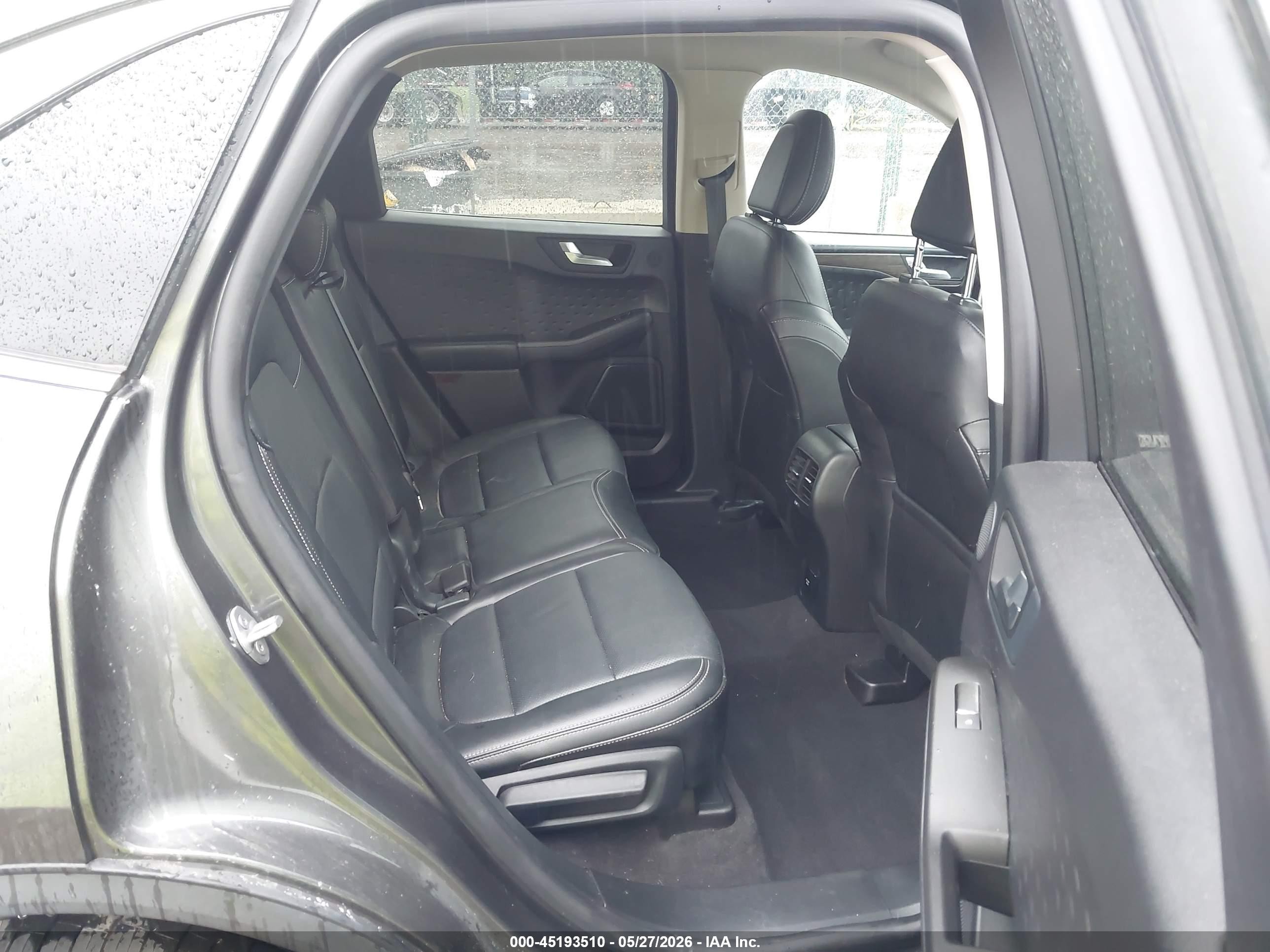 2020 Ford Escape Titanium Hybrid Gray vin: 1FMCU9DZ8LUB12584