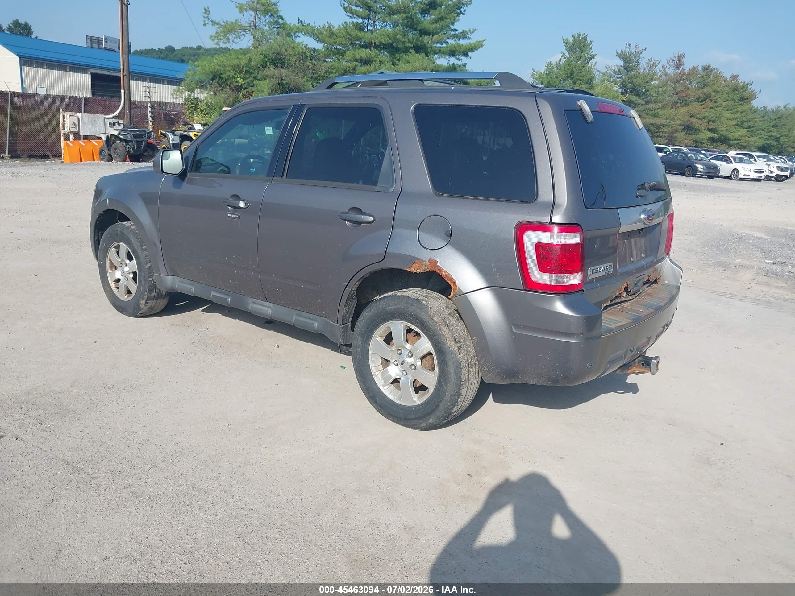 2012 Ford Escape Limited Gray vin: 1FMCU9E70CKC03342