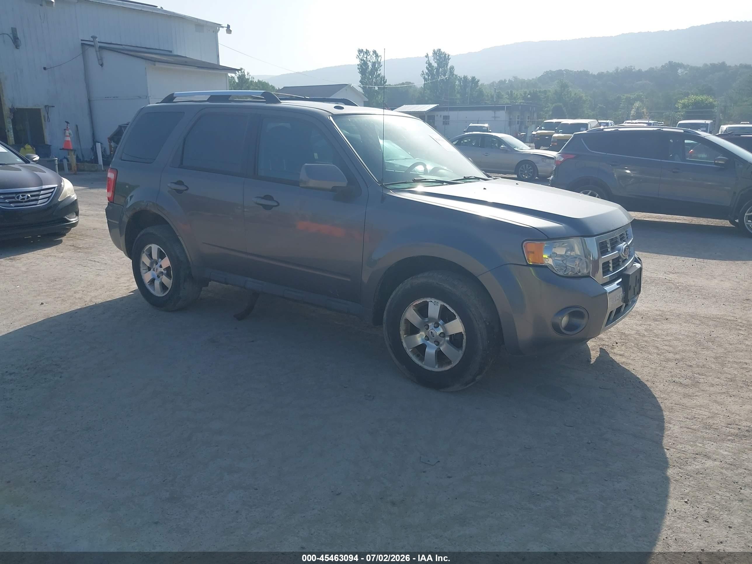 2012 Ford Escape Limited Gray vin: 1FMCU9E70CKC03342