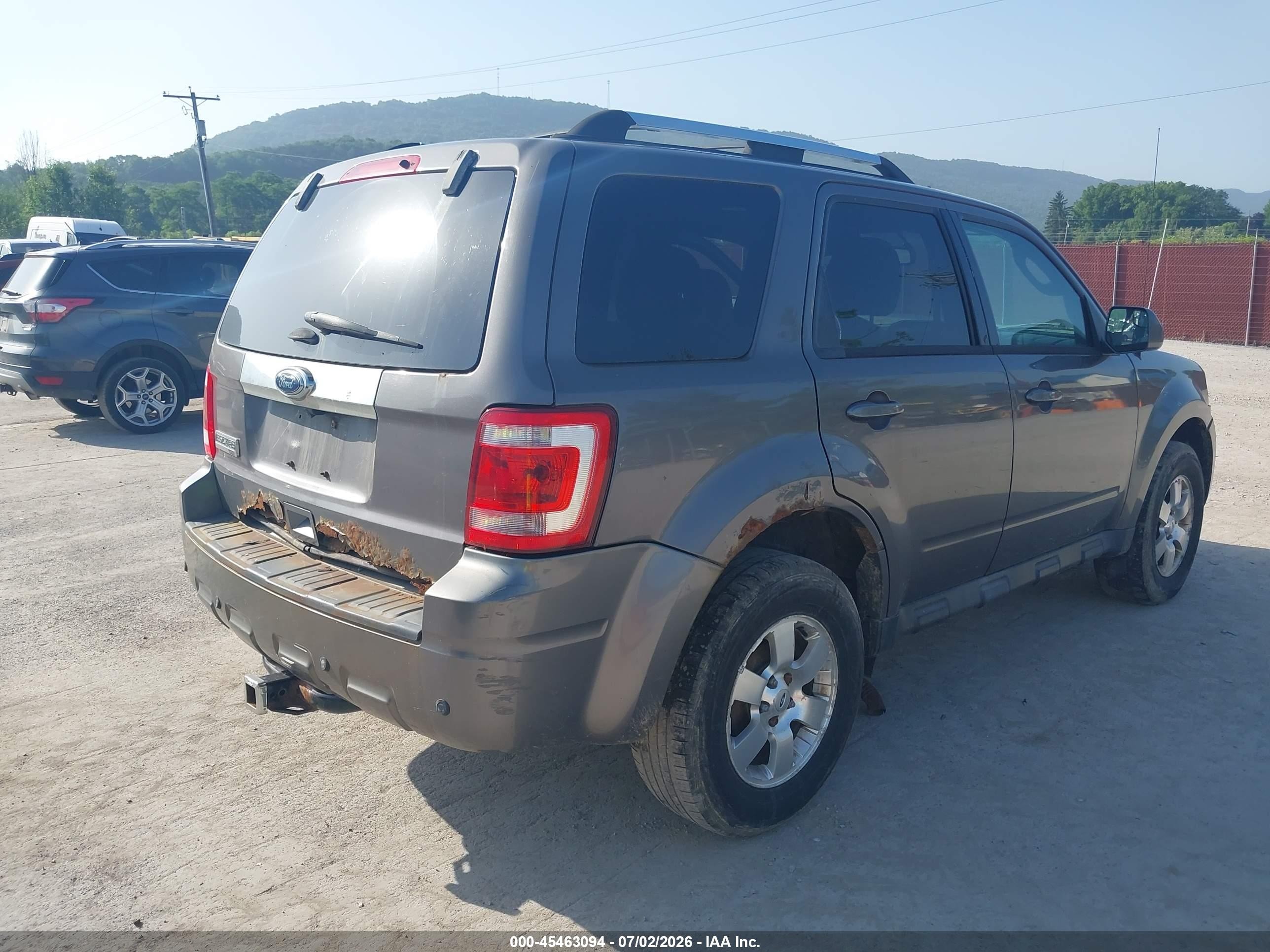 2012 Ford Escape Limited Gray vin: 1FMCU9E70CKC03342