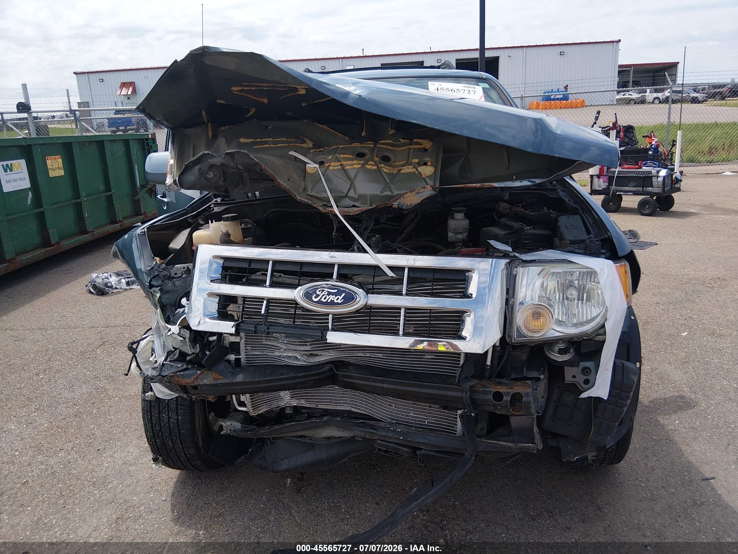 2012 Ford Escape Limited Blue vin: 1FMCU9E70CKC08041