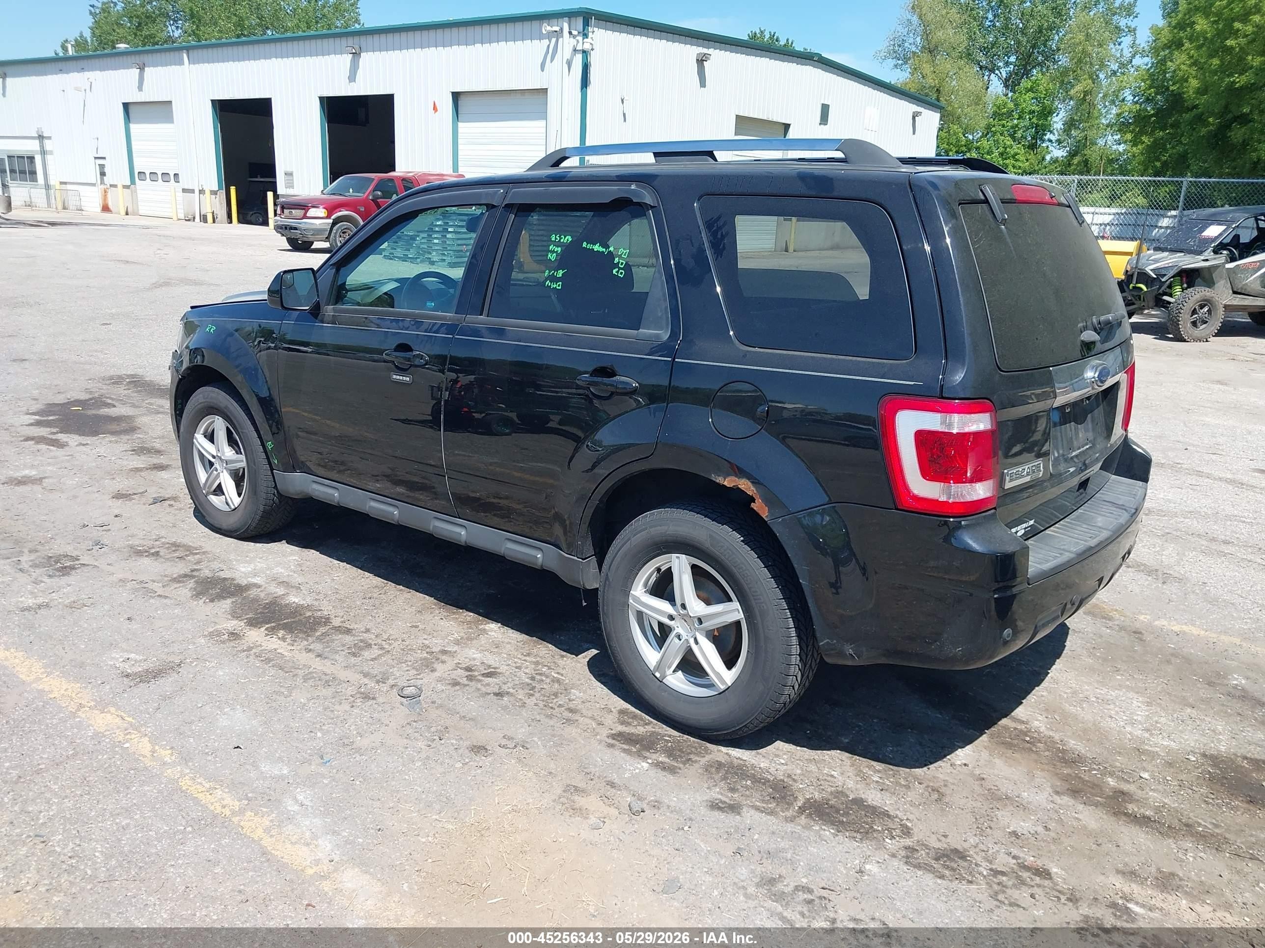 2012 Ford Escape Limited Черный vin: 1FMCU9E70CKC25356