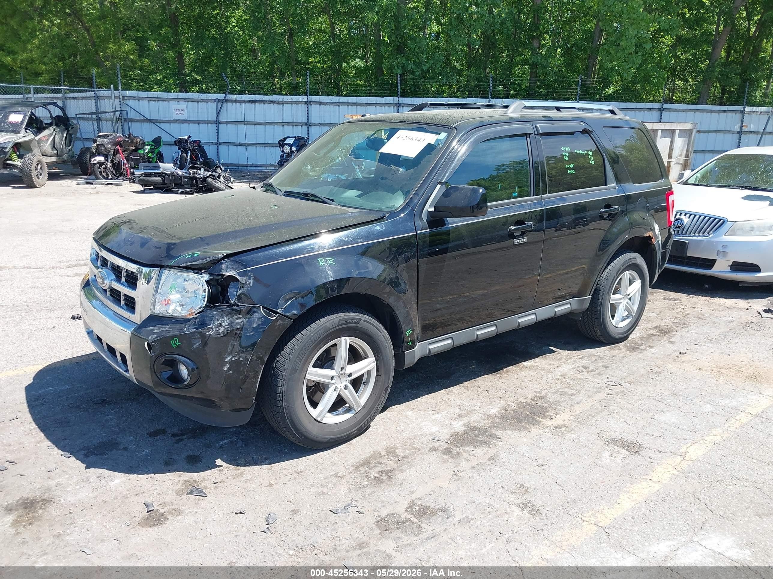2012 Ford Escape Limited Черный vin: 1FMCU9E70CKC25356