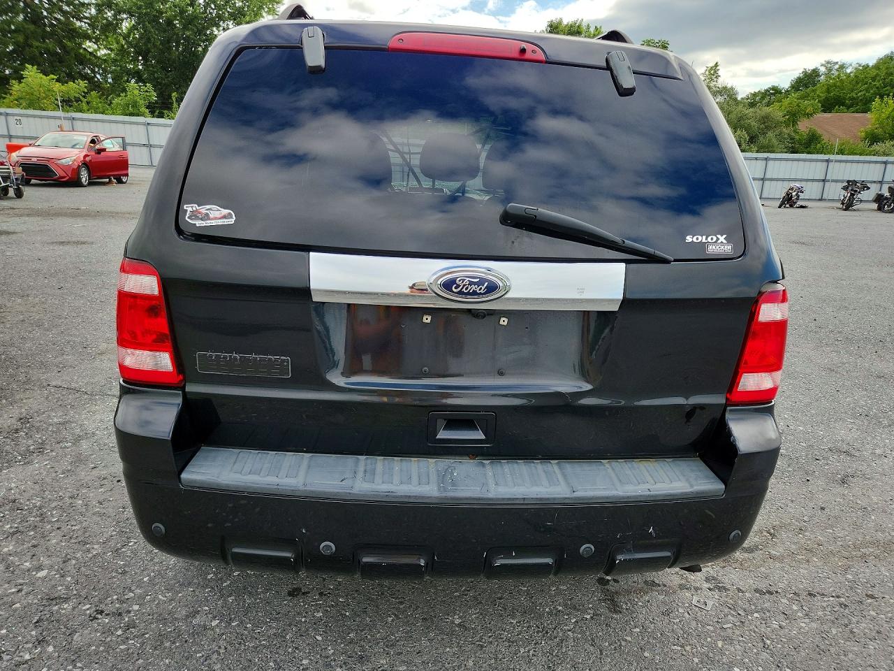 2011 Ford Escape Limited Black vin: 1FMCU9E71BKC27664