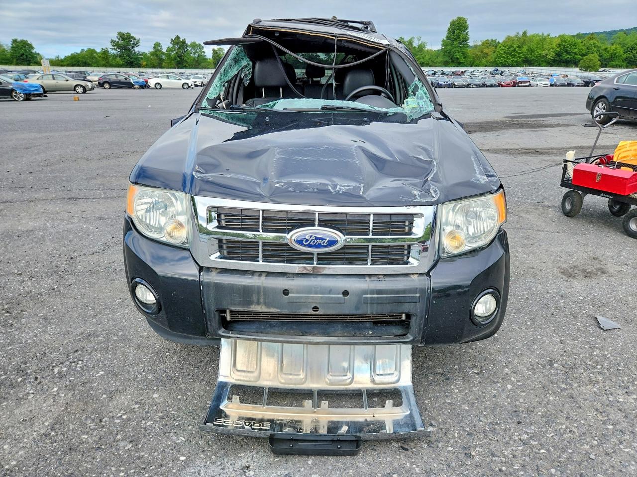2011 Ford Escape Limited Black vin: 1FMCU9E71BKC27664