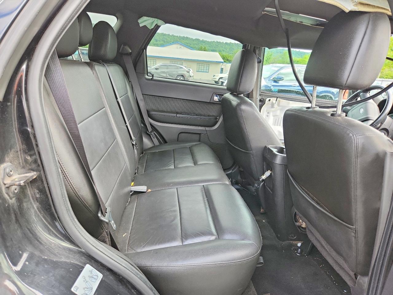 2011 Ford Escape Limited Black vin: 1FMCU9E71BKC27664