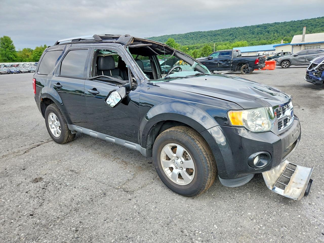 2011 Ford Escape Limited Black vin: 1FMCU9E71BKC27664