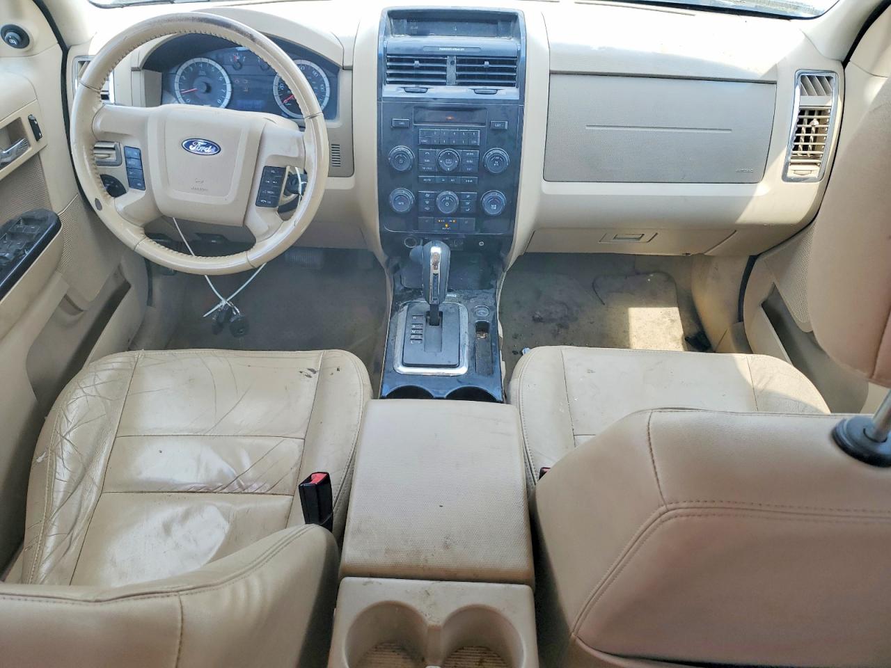 2012 Ford Escape Limited White vin: 1FMCU9E71CKA89657
