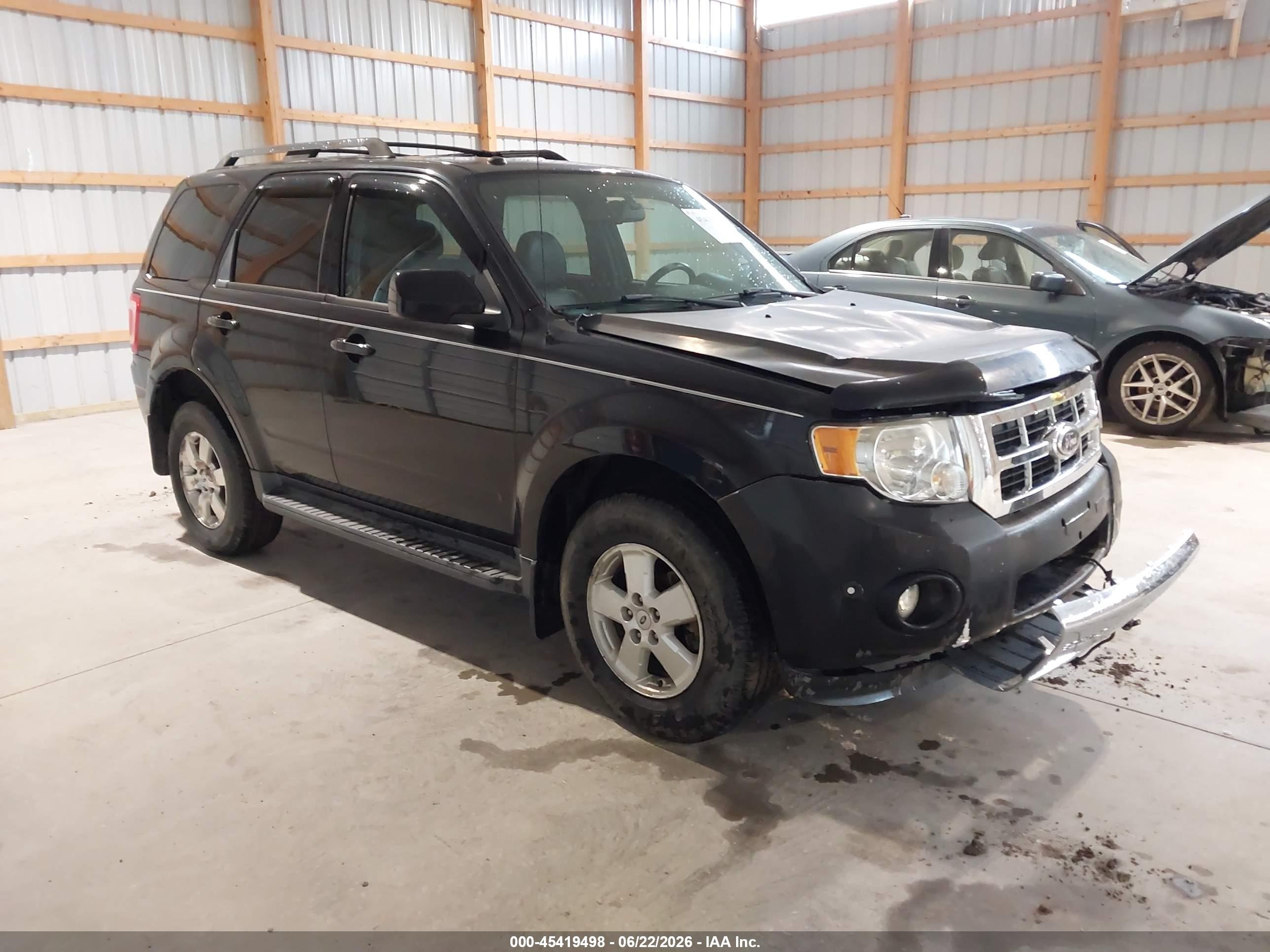 2011 Ford Escape Limited Black vin: 1FMCU9E72BKC03809