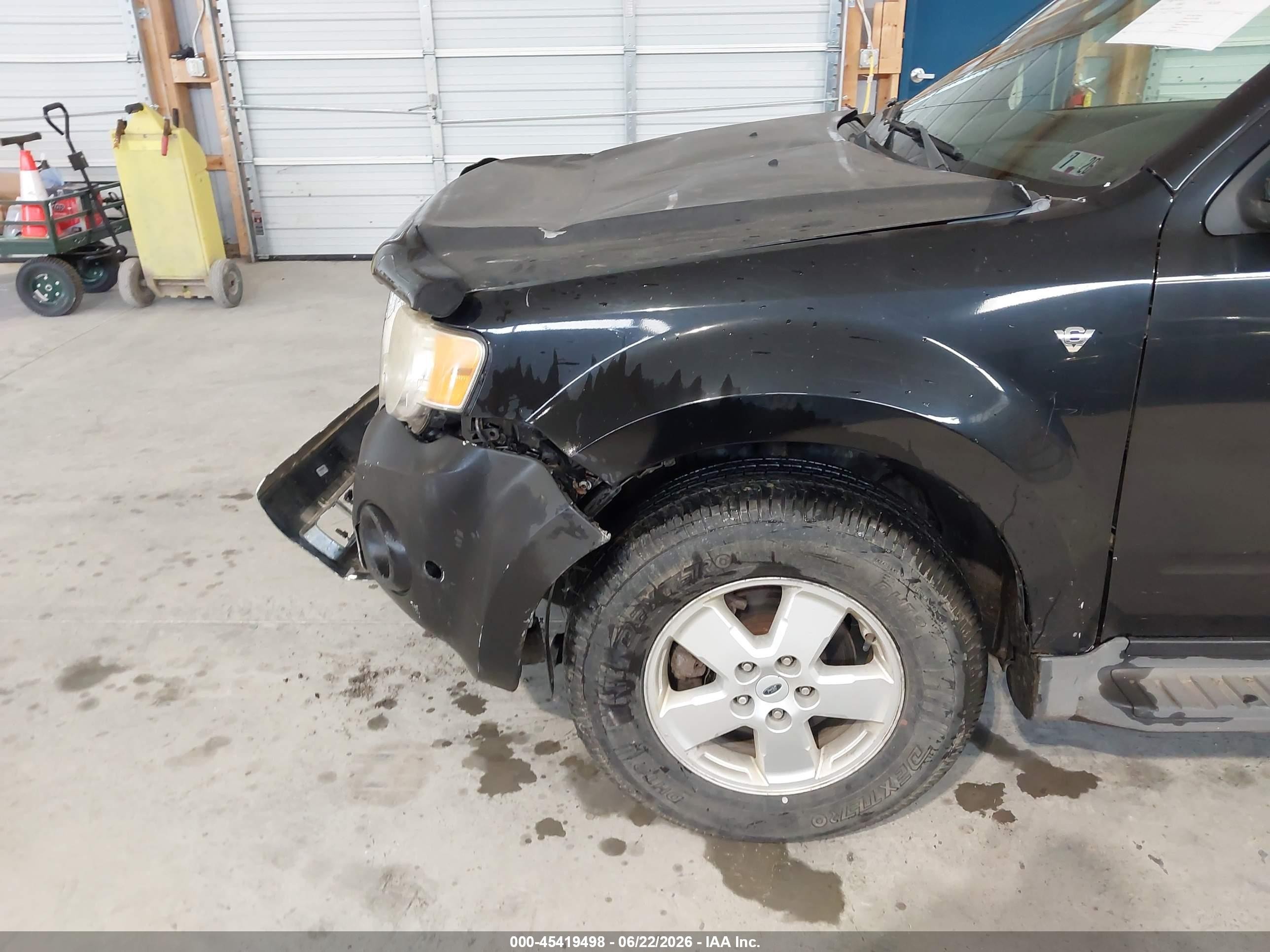 2011 Ford Escape Limited Black vin: 1FMCU9E72BKC03809