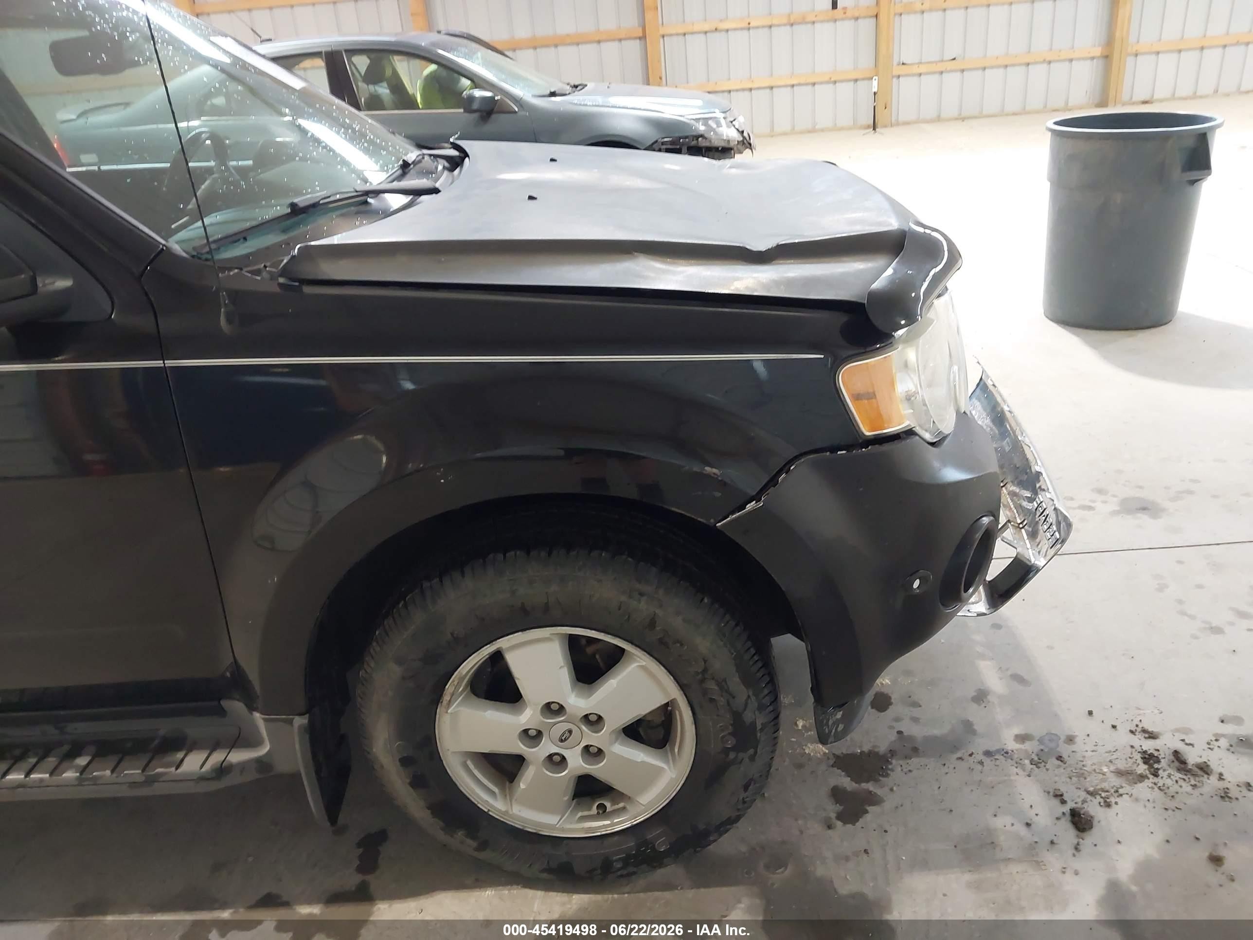2011 Ford Escape Limited Black vin: 1FMCU9E72BKC03809