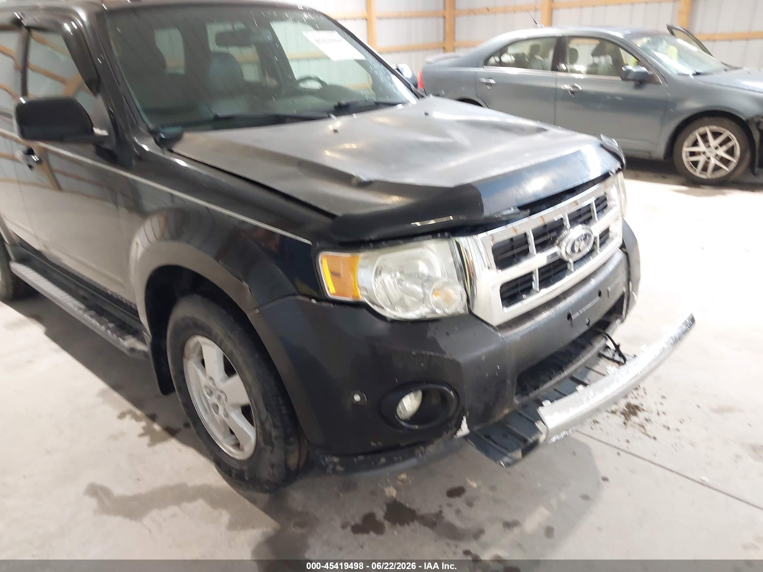 2011 Ford Escape Limited Black vin: 1FMCU9E72BKC03809