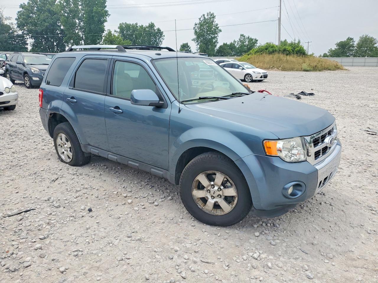2011 Ford Escape Limited Синий vin: 1FMCU9E72BKC65629