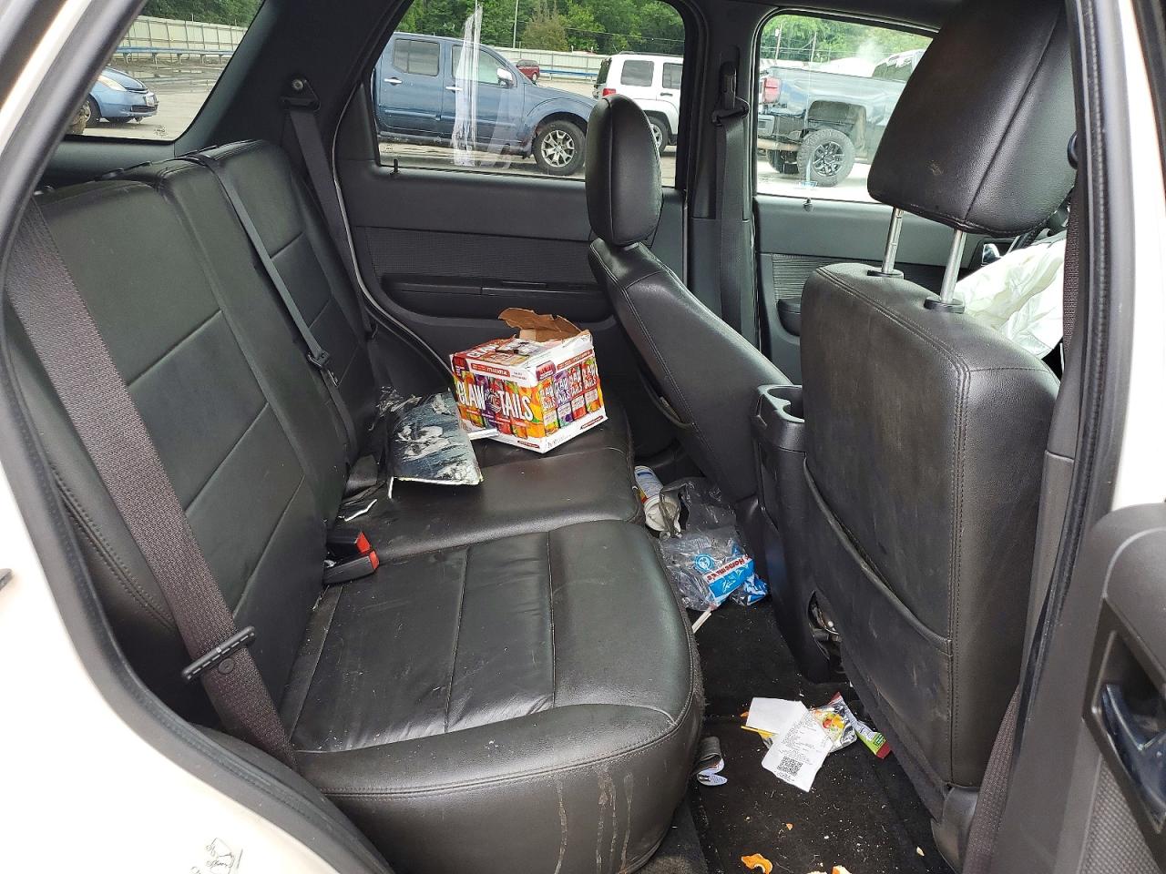2012 Ford Escape Limited White vin: 1FMCU9E72CKA63360