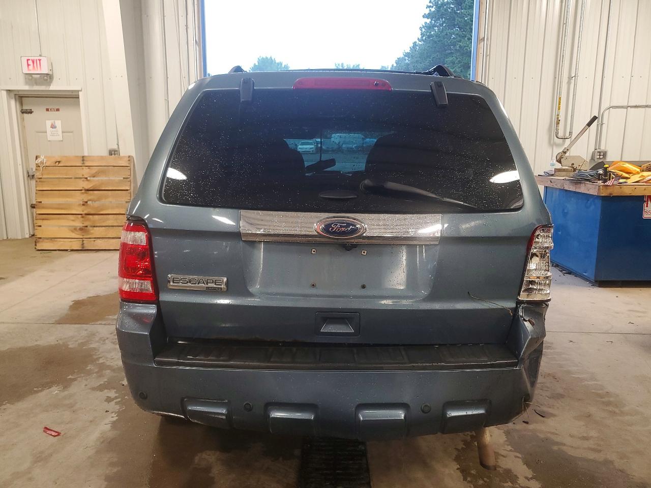 2012 Ford Escape Limited Синий vin: 1FMCU9E72CKC78639