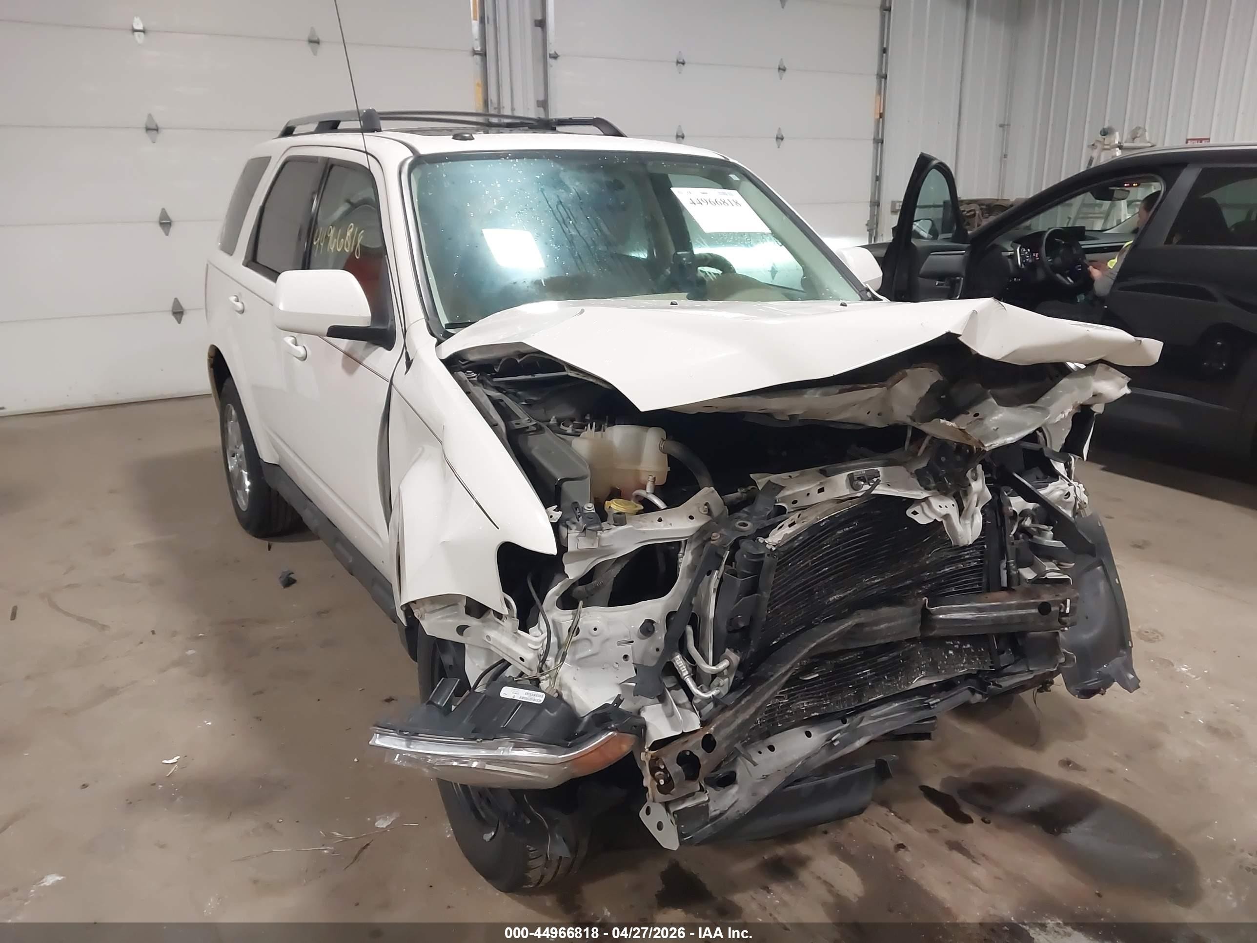 2012 Ford Escape Limited White vin: 1FMCU9E73CKA89787