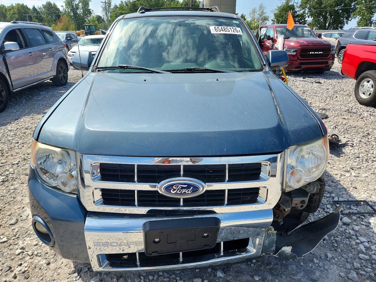 2012 Ford Escape Limited Blue vin: 1FMCU9E74CKC38286