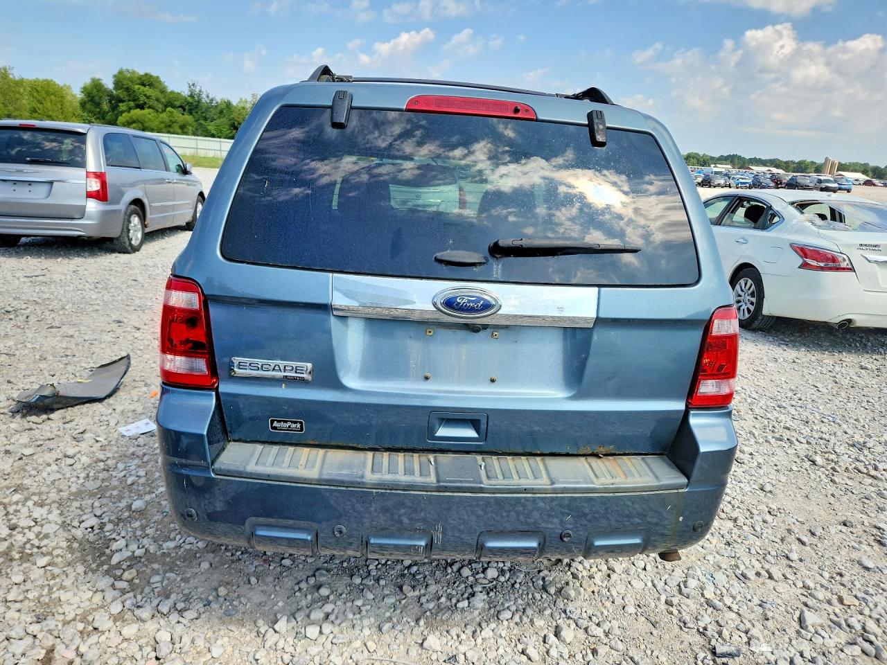 2012 Ford Escape Limited Blue vin: 1FMCU9E74CKC38286