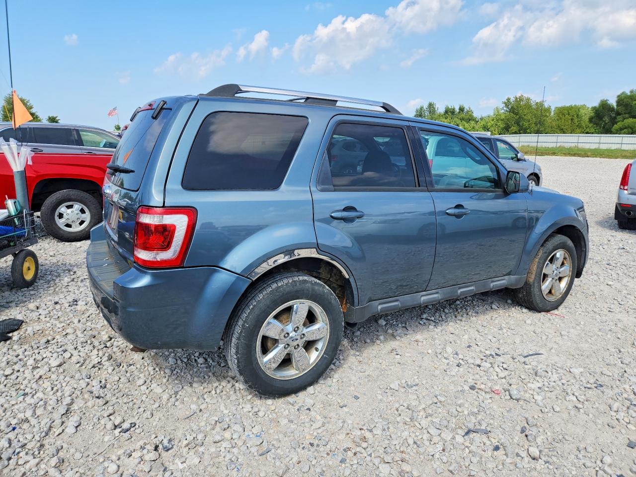 2012 Ford Escape Limited Blue vin: 1FMCU9E74CKC38286