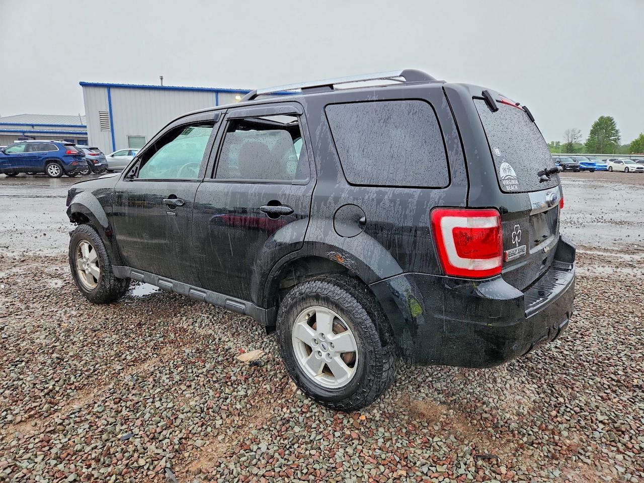 2012 Ford Escape Limited Black vin: 1FMCU9E74CKC39163