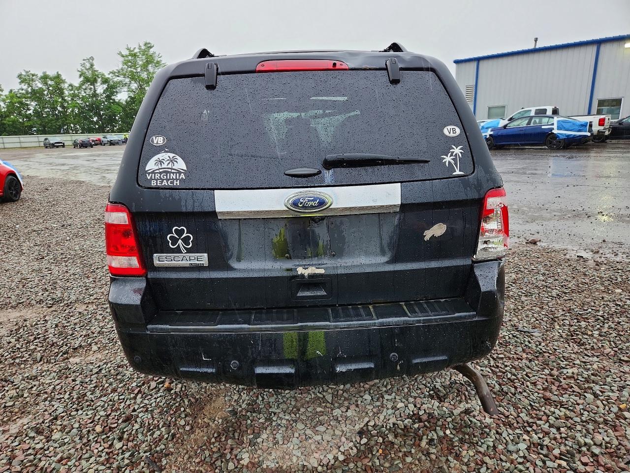 2012 Ford Escape Limited Black vin: 1FMCU9E74CKC39163