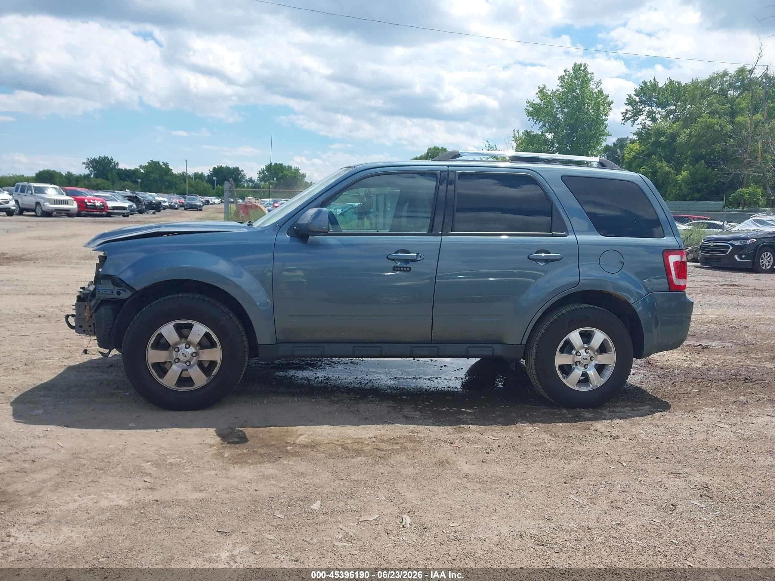 2012 Ford Escape Limited Синий vin: 1FMCU9E75CKC05409