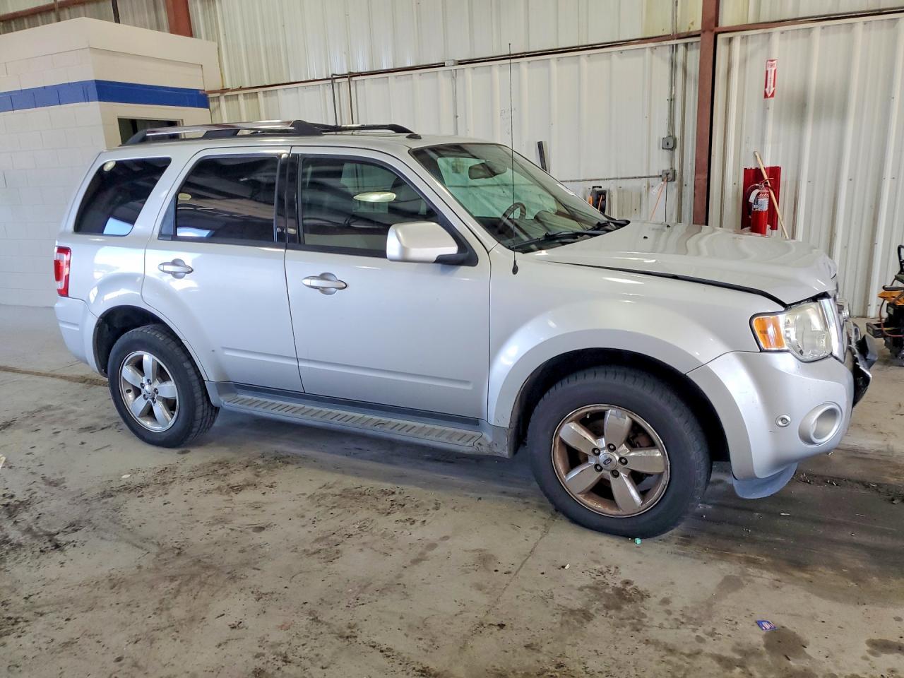 2012 Ford Escape Limited Silver vin: 1FMCU9E75CKC37650
