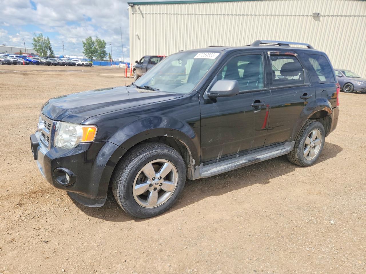 2010 Ford Escape Black vin: 1FMCU9E77AKC98804