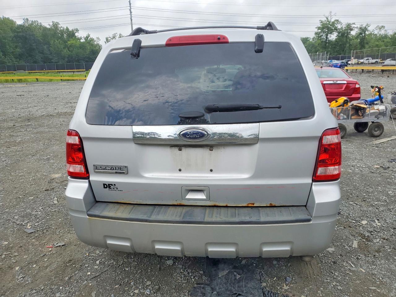 2012 Ford Escape Limited Silver vin: 1FMCU9E77CKA43329