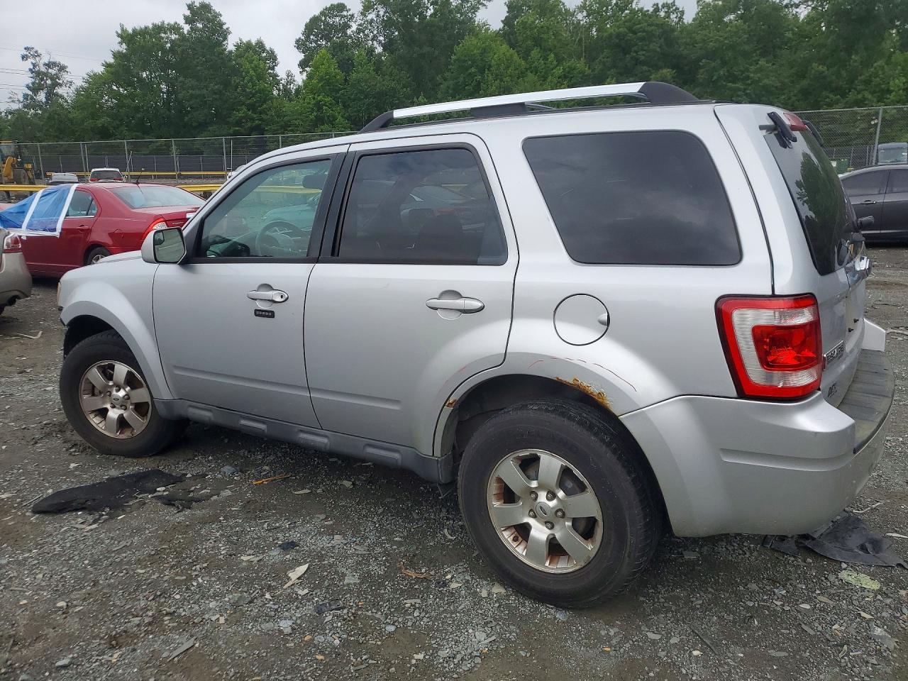 2012 Ford Escape Limited Silver vin: 1FMCU9E77CKA43329