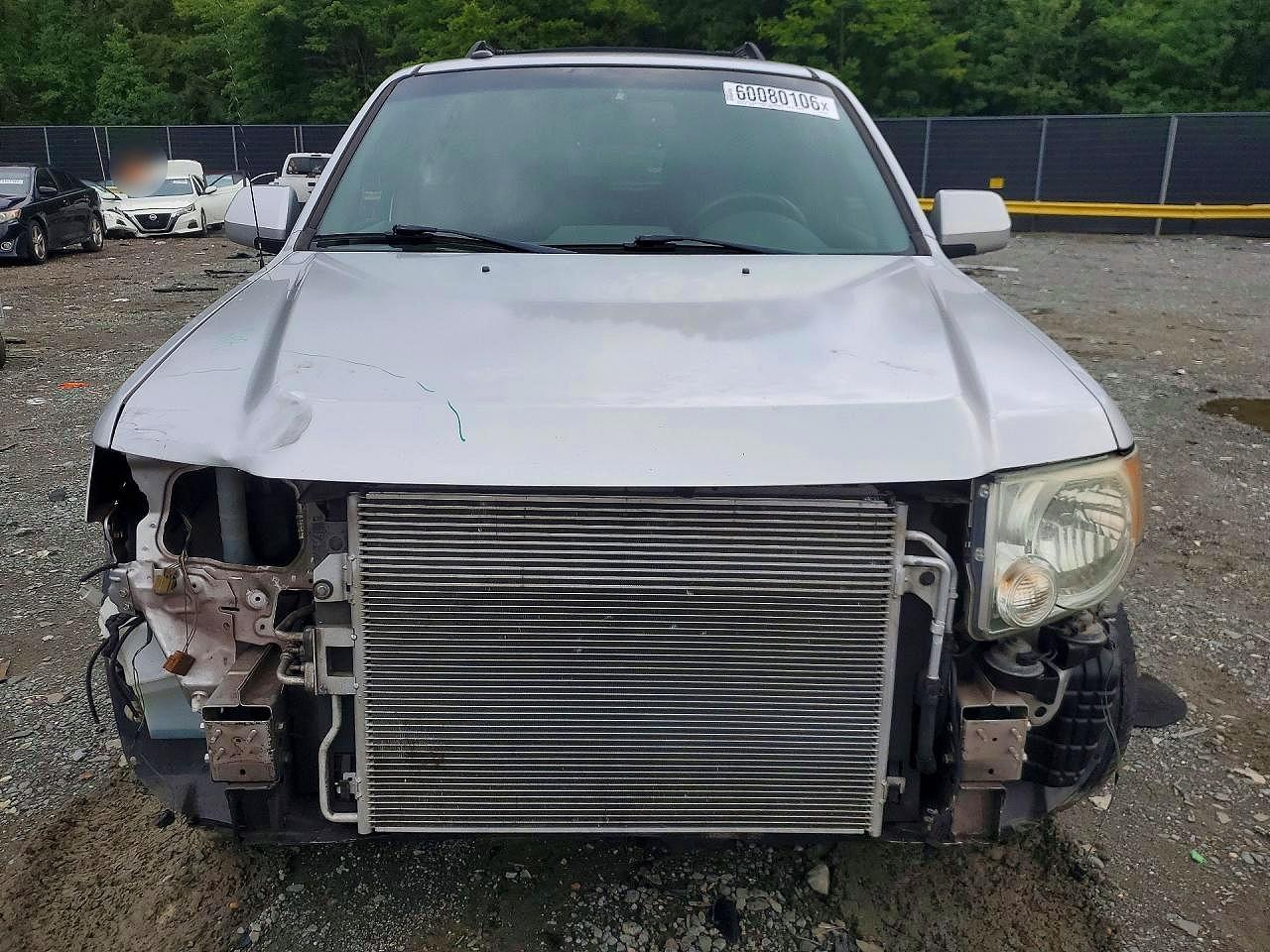 2012 Ford Escape Limited Silver vin: 1FMCU9E77CKA43329