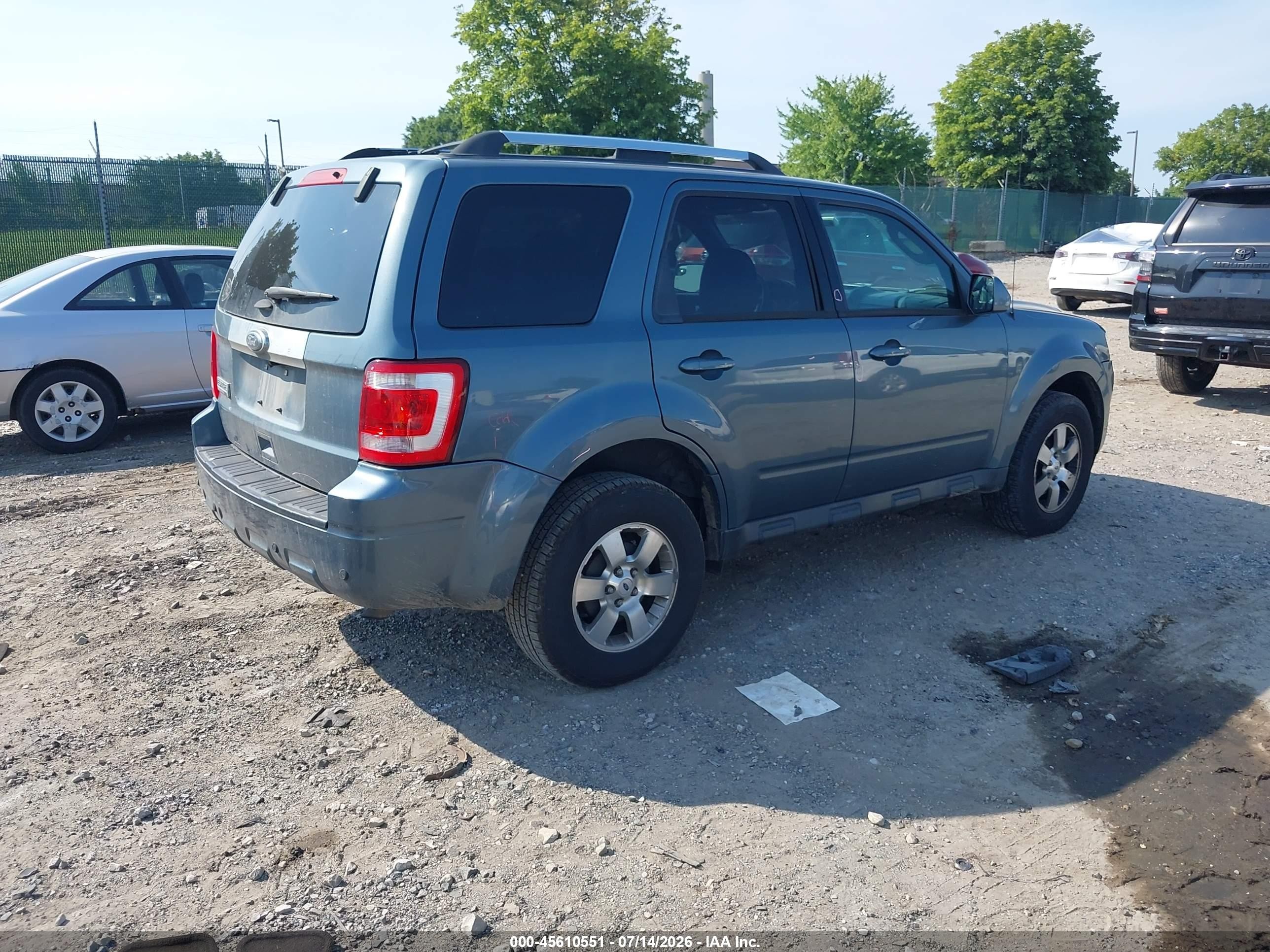 2012 Ford Escape Limited Teal vin: 1FMCU9E77CKB99788