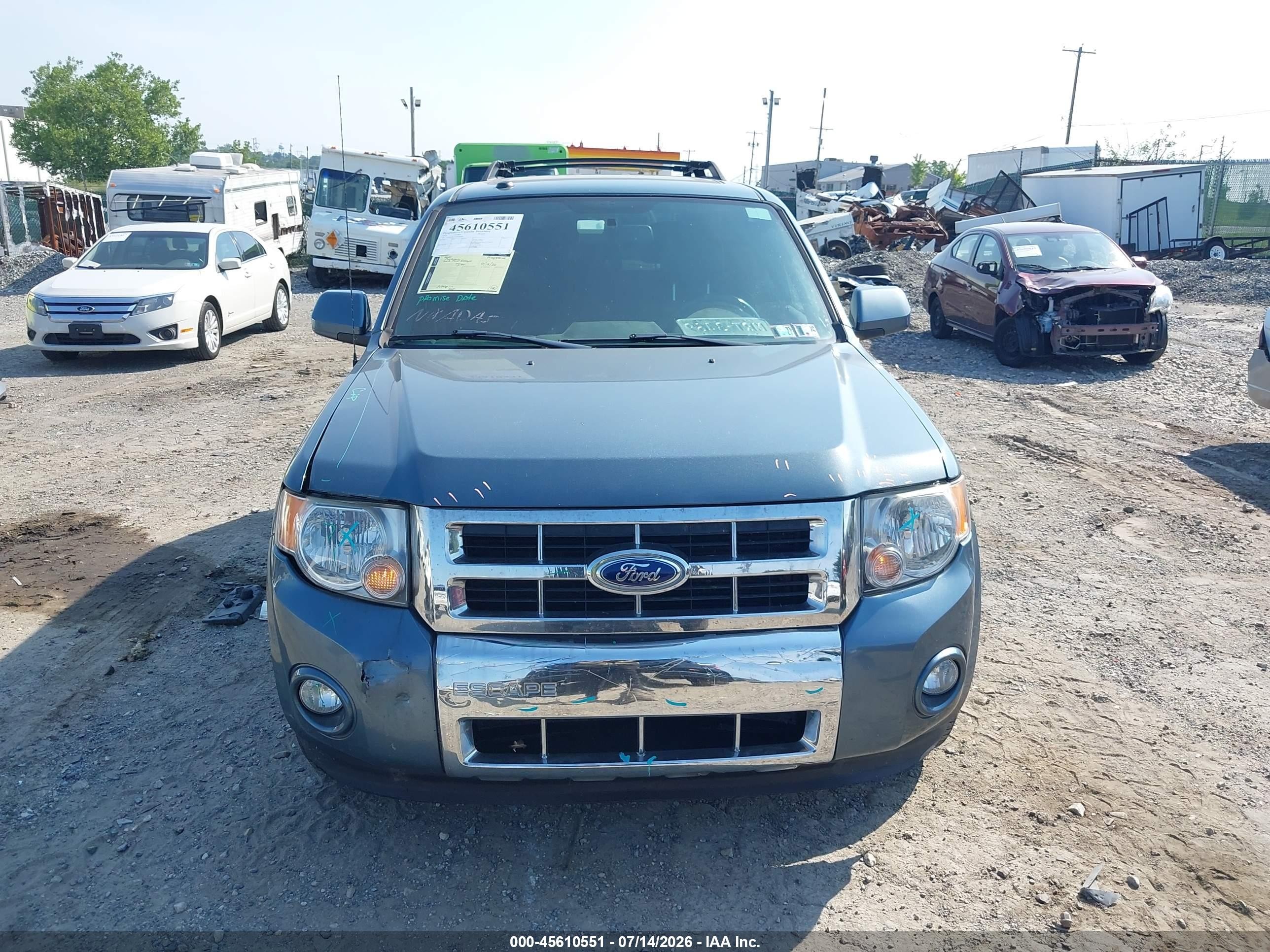 2012 Ford Escape Limited Teal vin: 1FMCU9E77CKB99788